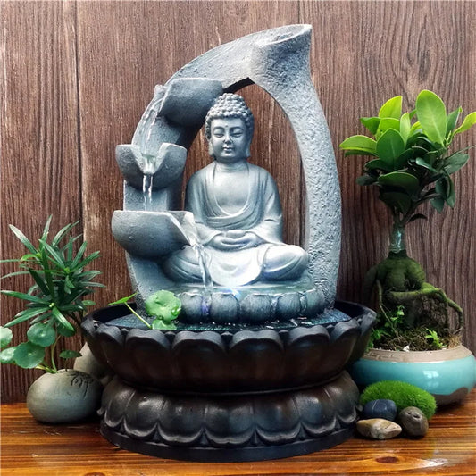 ZenFlow - Fontana d'acqua di Buddha
