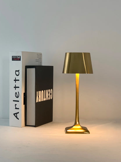 PowerGlow - Lampada da tavolo quadrata USB