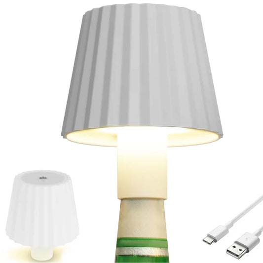 RadiantVinum - Lampada da tavolo a bottiglia