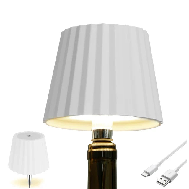 RadiantVinum - Lampada da tavolo a bottiglia