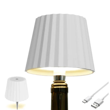 RadiantVinum - Lampada da tavolo a bottiglia
