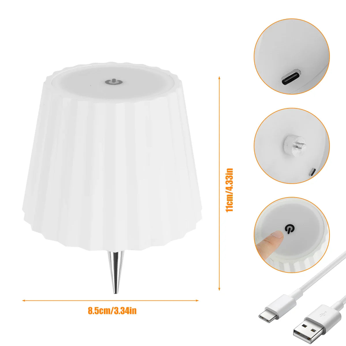RadiantVinum - Lampada da tavolo a bottiglia