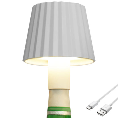 RadiantVinum - Lampada da tavolo a bottiglia