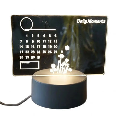NoteGlow - Lampada da tavolo Note Board