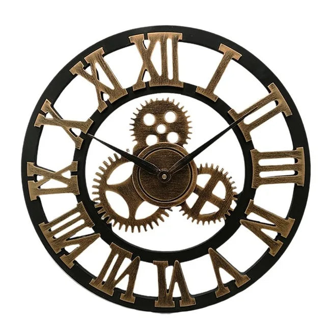 VintageVibes - Orologio da parete retro creativo