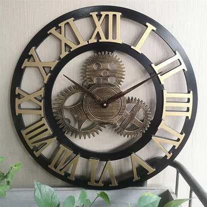 VintageVibes - Orologio da parete retro creativo