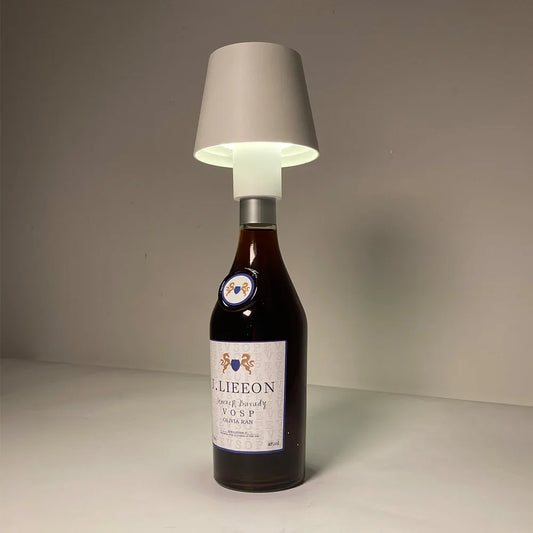 VinoFlex - Lampada da tavolo creativa per bottiglie di vino