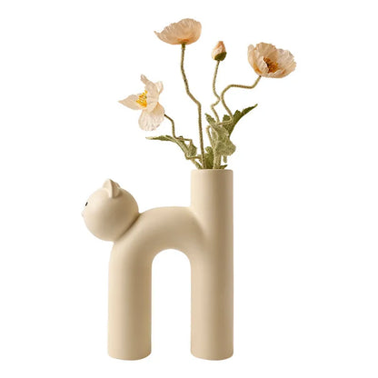 PurrPose - Vaso da fiori a forma di H per gatti