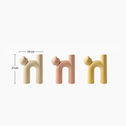 PurrPose - Vaso da fiori a forma di H per gatti