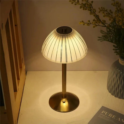 ModaBeam - Lampada da tavolo con luce di cristallo