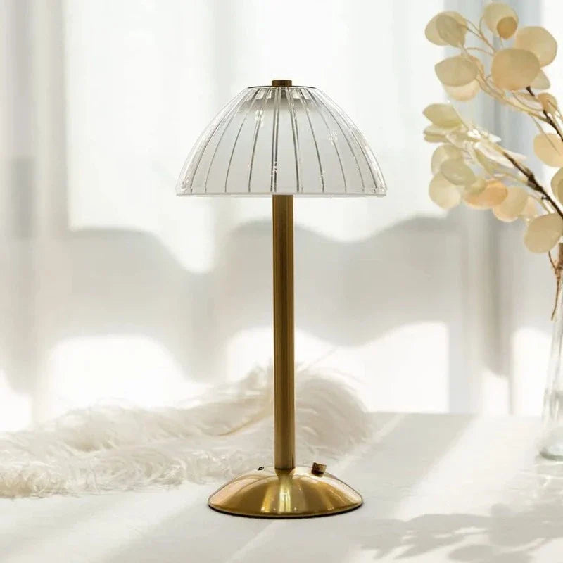 ModaBeam - Lampada da tavolo con luce di cristallo