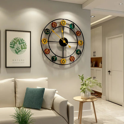 RomanCharm - Orologio da parete rotondo europeo
