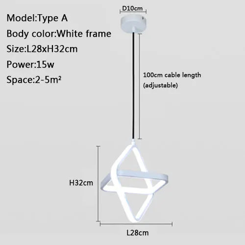 LuminaSimple - Lampada a sospensione semplice