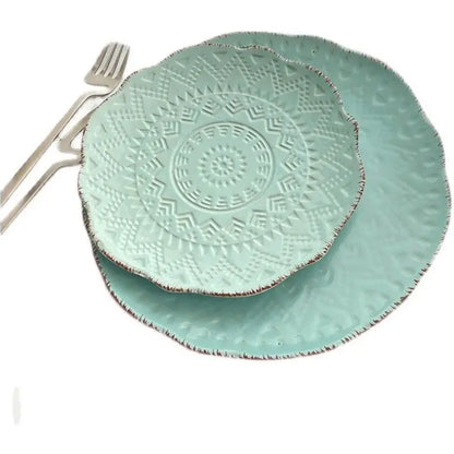 SavorSwirl - Piatto da dessert in ceramica