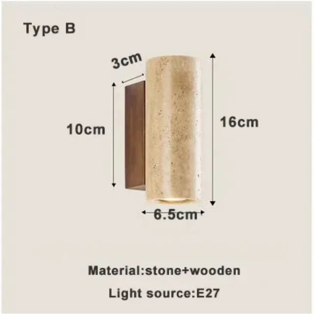 YellowAura - Luce decorativa Stony Glow