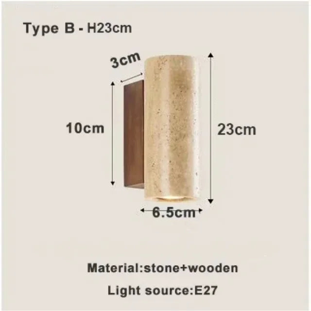 YellowAura - Luce decorativa Stony Glow