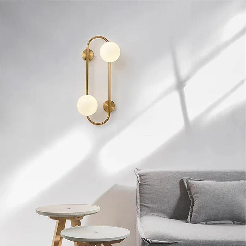 DecoOrb - Tubo fluorescente in ottone