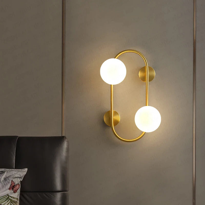 DecoOrb - Tubo fluorescente in ottone