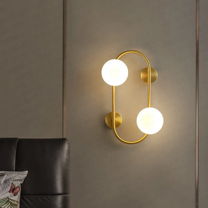 DecoOrb - Tubo fluorescente in ottone