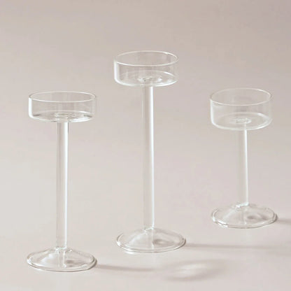CrystalClear - Portacandele in vetro