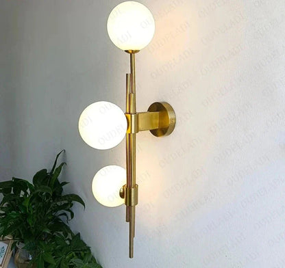 CrystalClear - Applique a globo di vetro