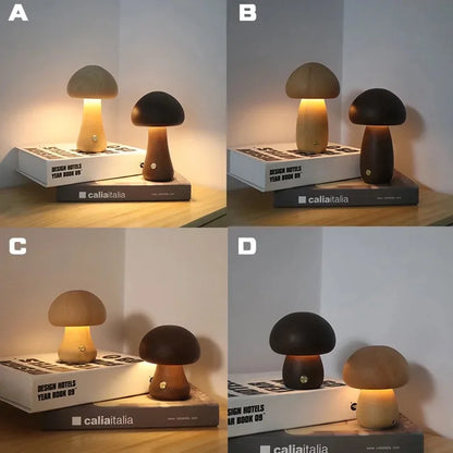 CharmShroom - Simpatica lampada da comodino a forma di fungo
