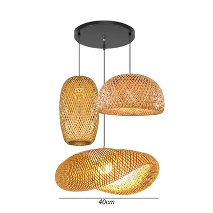 BambooCraft - Luce in vimini di bambù