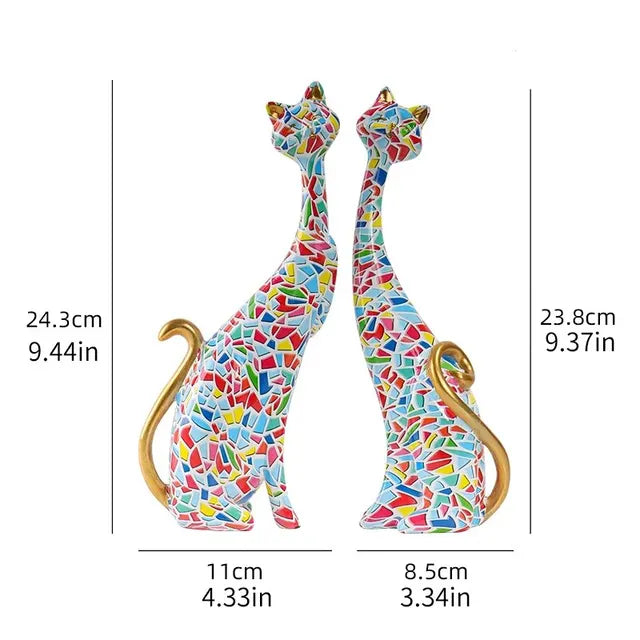 FelineFlair - Sculture artistiche di gatti
