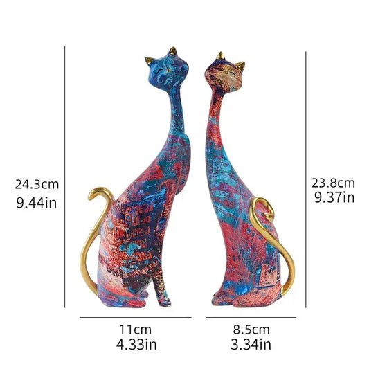 FelineFlair - Sculture artistiche di gatti