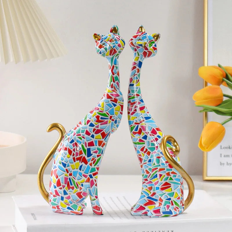 FelineFlair - Sculture artistiche di gatti