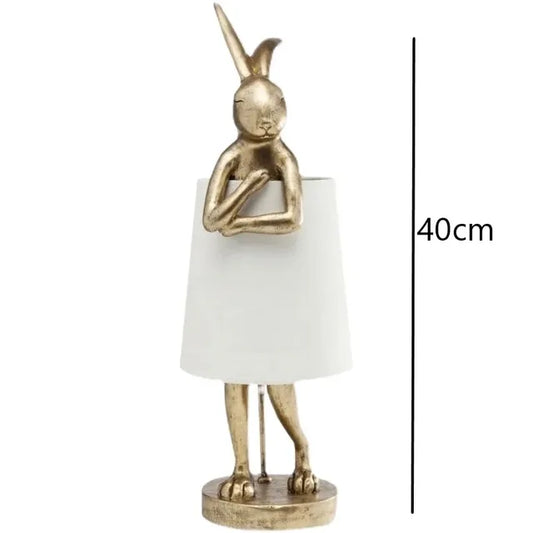BunnyBright - Lampada da tavolo a forma di coniglio