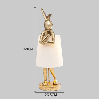 BunnyBright - Lampada da tavolo a forma di coniglio