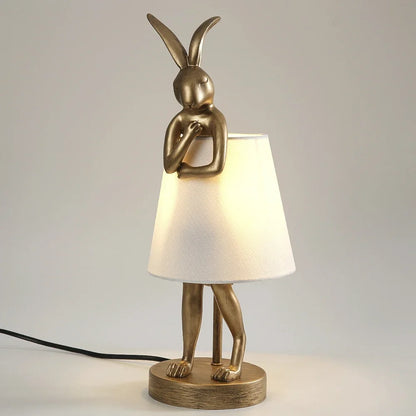 BunnyBright - Lampada da tavolo a forma di coniglio