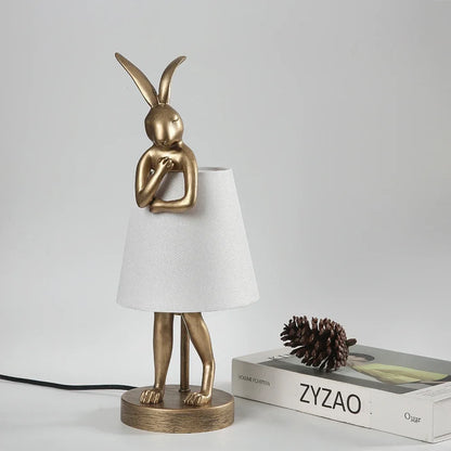 BunnyBright - Lampada da tavolo a forma di coniglio