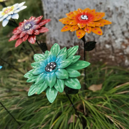 EternalBloom - Paletti da giardino per ninfee in metallo
