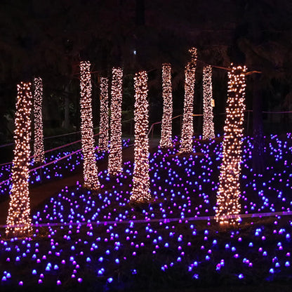 EnchantedCaps - Lampade da giardino a corda a fungo