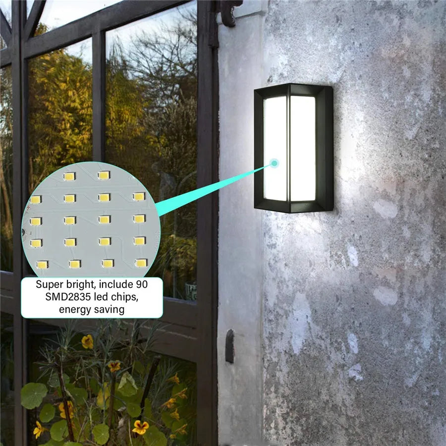 HorizonHalo - Applique moderne per esterni