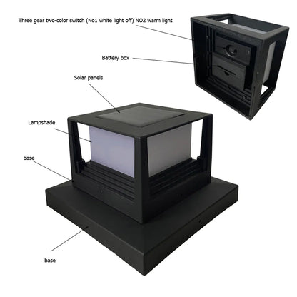 SunLum - Luce solare a colonna a led