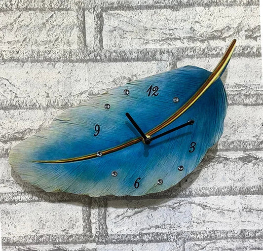 FeatherTime - Orologio a foglie nordiche