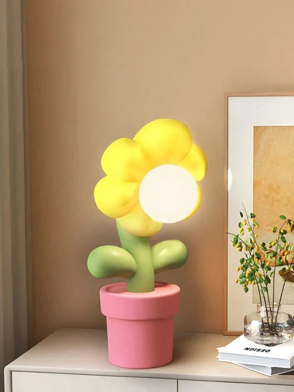 SparklingBlossom - Lampada decorativa a fiori luminosi