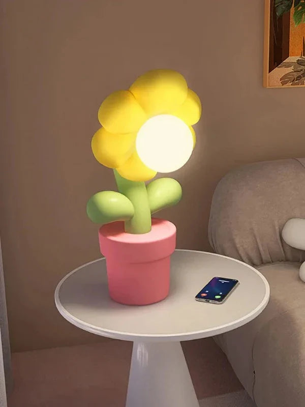 SparklingBlossom - Lampada decorativa a fiori luminosi