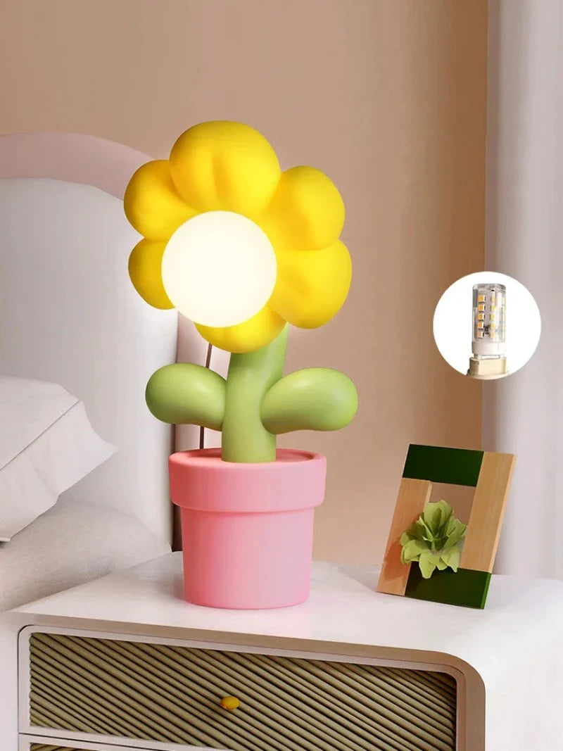 SparklingBlossom - Lampada decorativa a fiori luminosi