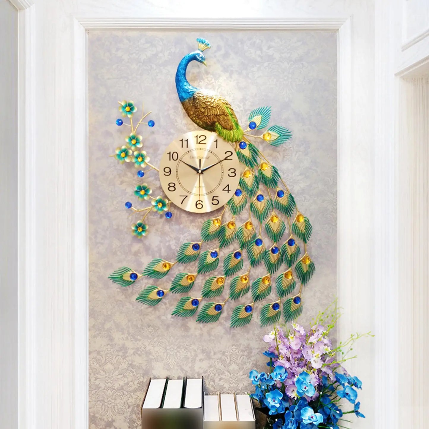 MajesticPeacock - Orologio con eleganza di pavone