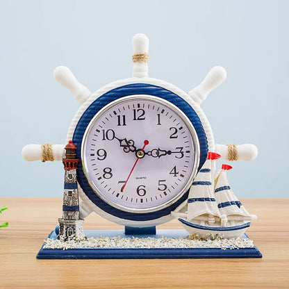 CoastalCompass - Orologio a casco in stile mediterraneo