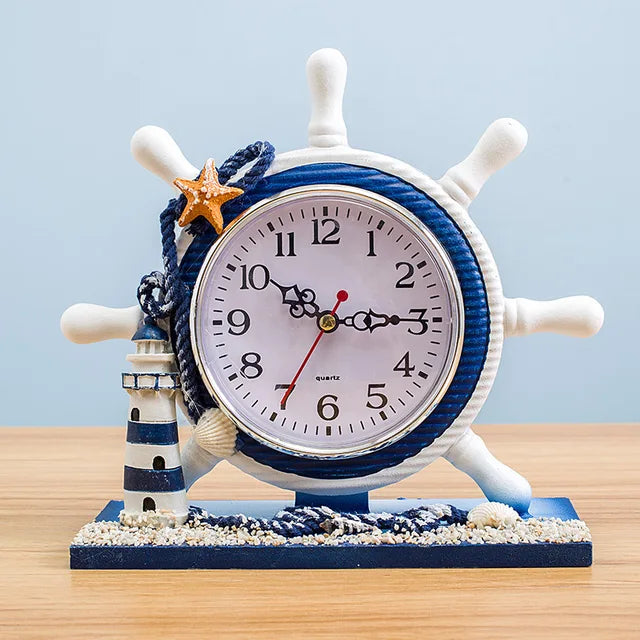 CoastalCompass - Orologio a casco in stile mediterraneo