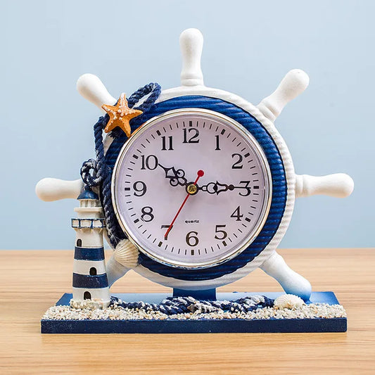 CoastalCompass - Orologio a casco in stile mediterraneo
