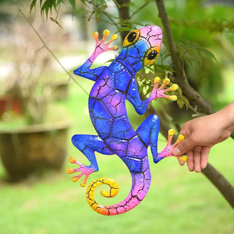 GeckoGrandeur - Gechi da giardino durevoli in metallo