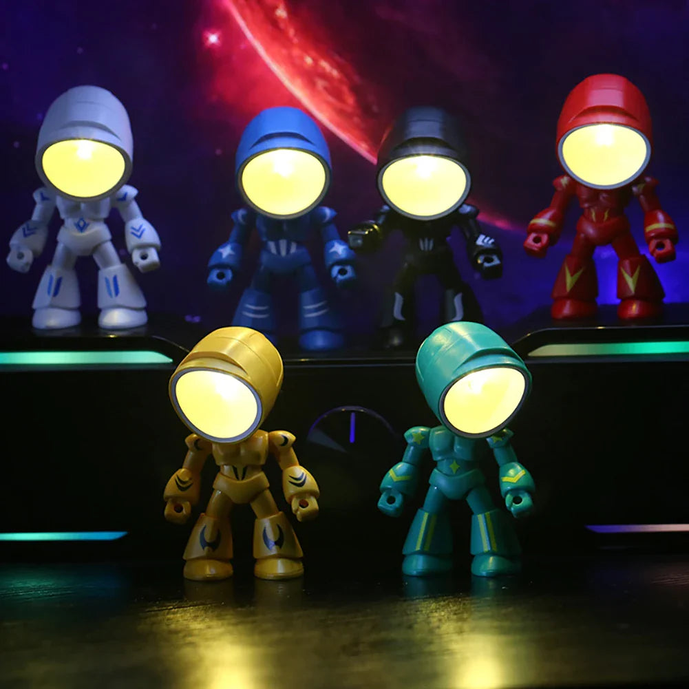 AdorableBot - simpatica lampada da tavolo robotica