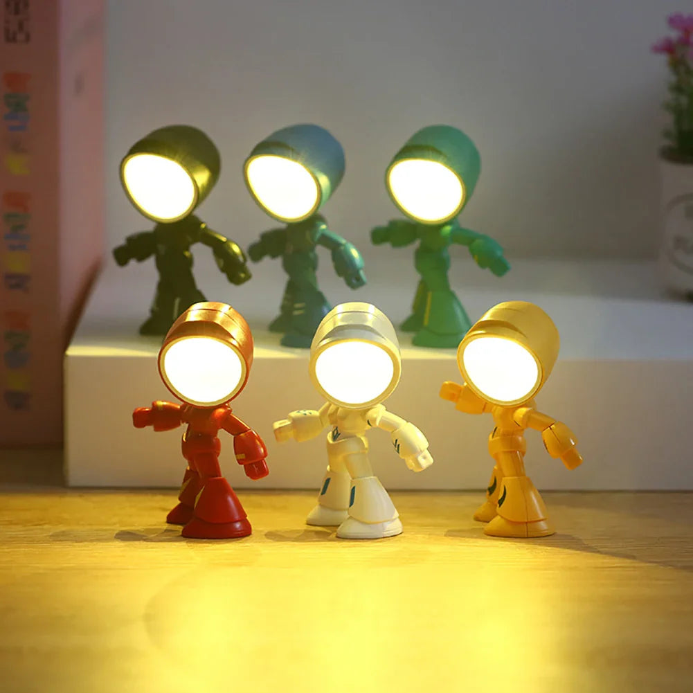 AdorableBot - simpatica lampada da tavolo robotica