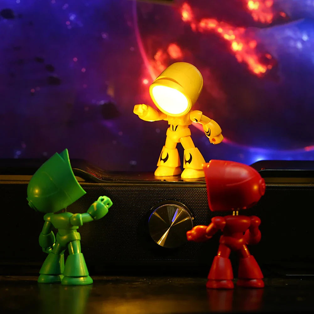 AdorableBot - simpatica lampada da tavolo robotica